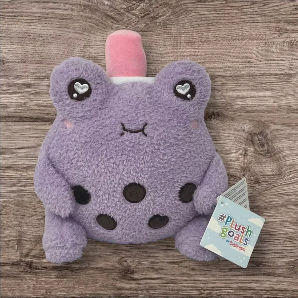 NWT #Plush Goals By Cuddle Barn Boba Wawa The Magical Frog Prince Series 2